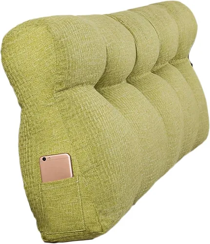 Miniatura 14 de Almohada de cuña triangular Soporte de posicionamiento Cojín de espalda de lectura Respaldo Soporte de posicionamiento Almohada Almohada de Cabecero