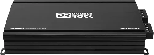 Miniatura 5 de DR-1200.1 Amplificador de coche monobloque clase D 1200W RMS @ 1-Ohm estable Amplificador de audio de subwoofer de alta eficiencia con control
