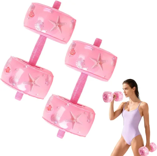 Miniatura 6 de Travel Weights Water Filled Dumbbell Set of 2,6LB Hand Weights for Women at Home Gym Exercise Training
