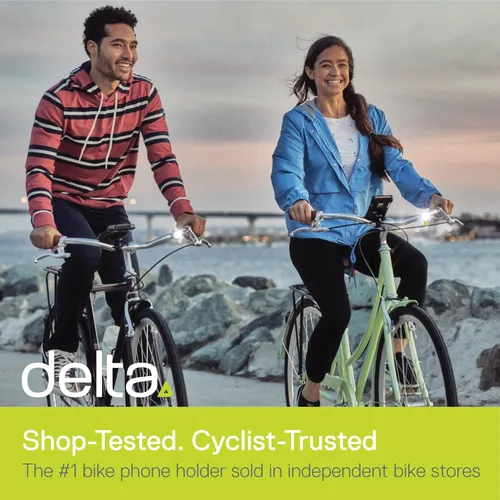 Miniatura 6 de Delta - Soporte de bicicleta para funda de smartphone, iPhone Android Samsung HTC, impermeable