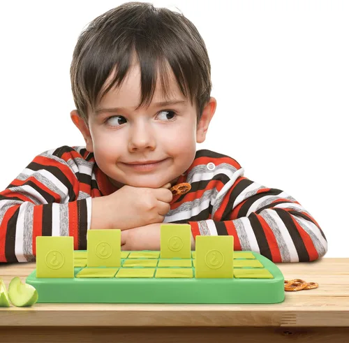 Miniatura 4 de Genuine Fred MATCH UP - Bandeja de aperitivos de memoria, divertido juego interactivo de aperitivos para niños, bandeja de comida apta para viajes
