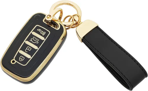 Miniatura 3 de Funda protectora de TPU para llavero Hyundai Sonata Equus Turbo Elantra Kia Sorento 2010-2015