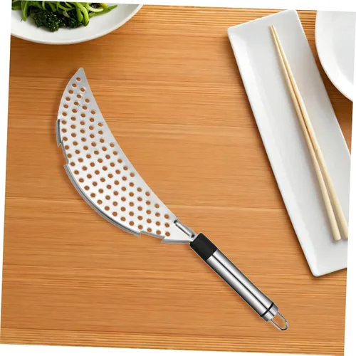 Miniatura 6 de Colador con clip para freír, colador de grasa, colador de acero inoxidable, colador de pasta, separador de grasa, separador de arroz, separador