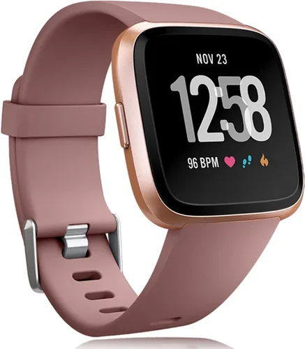 Miniatura 17 de Wepro Correa compatible con correas Fitbit Versa 2 para mujeres y hombres, correa suave compatible con bandas Fitbit Versa, correa deportiva Beige