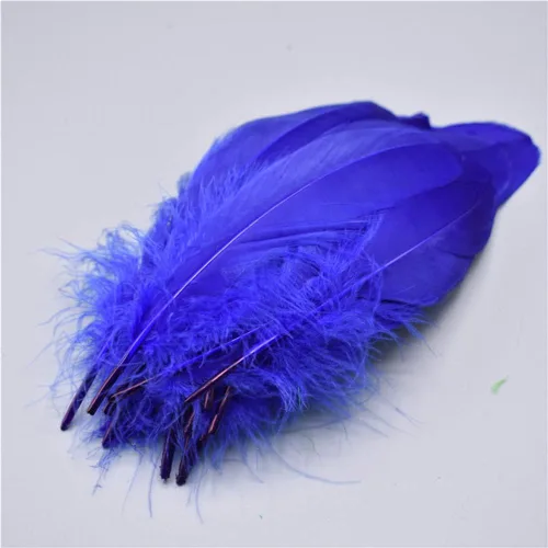 Miniatura 22 de Nature Peppermint Goose Feathers Crafts Plumes Jewelry Clothing Accessories Wedding Decoration Feather Purple 20 Pcs