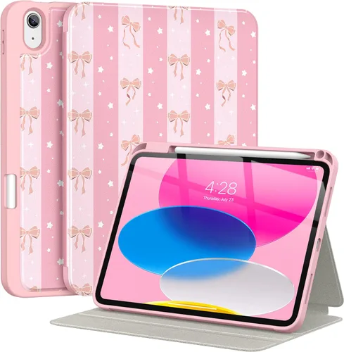 Miniatura 28 de Supveco Funda para iPad (A16) de 11ª generación de 11 pulgadas (2025), iPad de 10.9 pulgadas (2022) con soporte para lápiz, funda de alta calidad