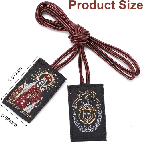 Miniatura 2 de Escapularios Catolicos,Pack de 3 Escapulario de la Virgen del Carmen, Escapulario Marrón Hecho a Mano de Nuestra Señora del Monte