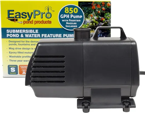 Miniatura 8 de EasyPro EP2200 Bomba sumergible para estanques, cascadas, arroyos y características de agua. Fiable, silenciosa y eficiente energéticamente, 2200