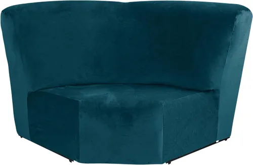 Miniatura 18 de MIFXIN Funda para sofá esquinero, 1 pieza, de terciopelo, elástica, para sofá reclinable seccional, funda para sofá reclinable en forma de L, Velvet