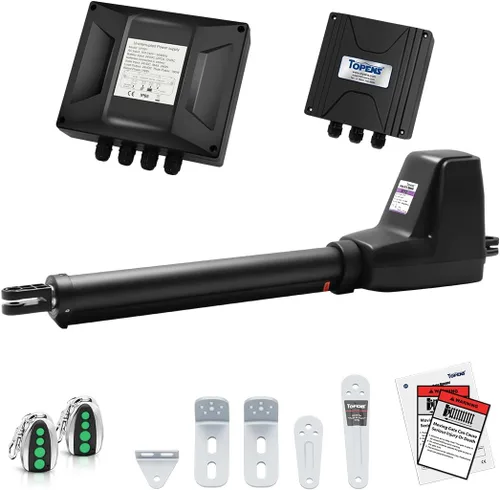 Miniatura 10 de TOPENS AT6131 - Abridor de puerta abatible de un solo batiente de servicio medio, motor de puerta automática para puertas abatibles de un solo