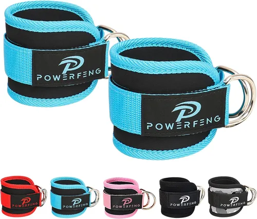 Máquina de cable de correa de tobillo: accesorios de cable de tobillo para gimnasio, tobillera, correas de tobillo para piernas y glúteos, puños de