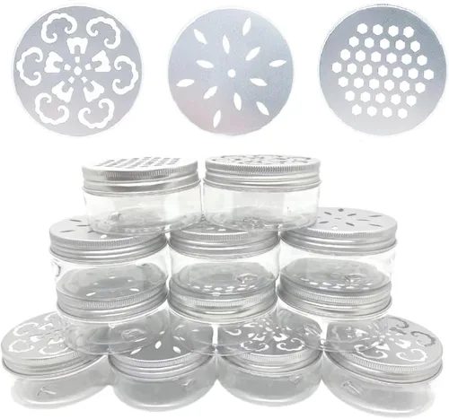 Miniatura 6 de 6 unidades de 5.1 fl oz, 5 onzas, 3 estilos perfumados, ambientador, difusor de aroma de perfume sólido, recipientes de almacenamiento vacíos