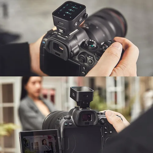 Miniatura 9 de Godox X3-F X3F X3 F Pantalla táctil TTL Disparador de flash inalámbrico para Fuji, 2.4 GHz inalámbrico, sincronización de alta velocidad, pantalla