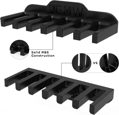 Miniatura 3 de GMW PMAG - Soporte para cargador magnético AR, soporte de pared AR para montaje en pared, seguro para armas, almacenamiento AR Mag y accesorios