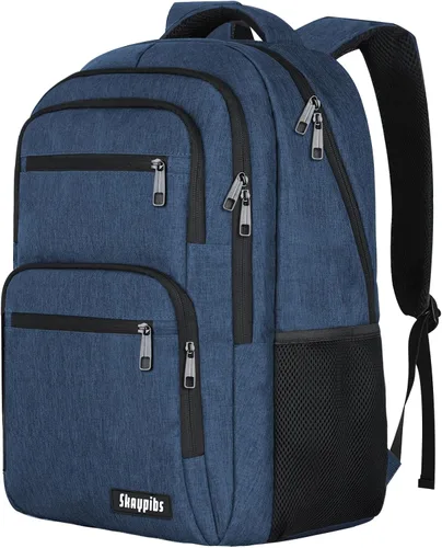 Miniatura 8 de Skaypibs Mochilas escolares para mujeres, mochilas escolares para niñas, niños y adolescentes, mochilas para laptop de 15.6 pulgadas con puerto