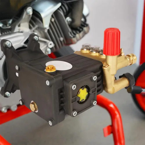 Miniatura 8 de Biswing Bomba para Lavadora a Presión, Eje de 1" Horizontal Émbolo Triple, 4400 PSI Máximo, 4 GPM, Bomba de Transmisión Directa con Descargador