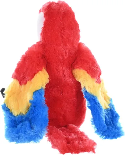 Miniatura 3 de Wild Republic Peluche de guacamayo escarlata, animal de peluche, regalo para niños, Cuddlekins de 8 pulgadas