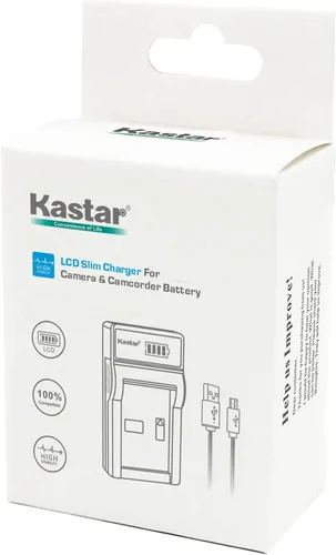 Miniatura 4 de Kastar Cargador de batería USB LCD3 para Panasonic VW-VBG070, VW-VBG130, VWVBG260 y SDR-H40, SDR-H80 Series, HDC-HS700, TM700, HS300, TM300, HS250
