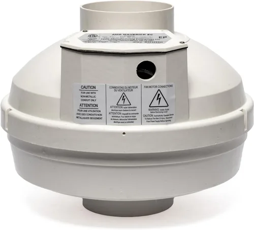 Miniatura 10 de Festa AMG Eagle Extreme EC Ventilador de Radón - Ventilador Silencioso y Eficiente Energéticamente de 304 CFM Sistema de Mitigación de Radón