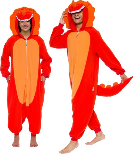 Funziez! - Disfraz de Halloween para adultos, disfraz de animales y criaturas marinas, mameluco afelpado para cosplay, para mujeres y hombres