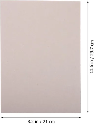 Miniatura 9 de MAGICLULU 10 tableros de fichas, hojas de cartón de 11.6 x 8 pulgadas, tablero de carpeta para encuadernación de libros, manualidades, álbumes