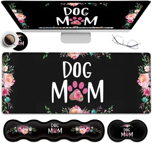 Miniatura 8 de Alfombrilla de mouse para juegos XXL, alfombrilla de escritorio grande Ouija Board Witch extendida, alfombrilla de mouse de goma antideslizante