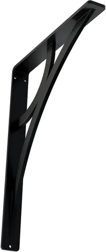 Miniatura 18 de Ekena Millwork BKTM02X10X12TGLABS Soporte de metal, 2 pulgadas de ancho x 10 pulgadas de profundidad x 12 pulgadas de alto, latón envejecido