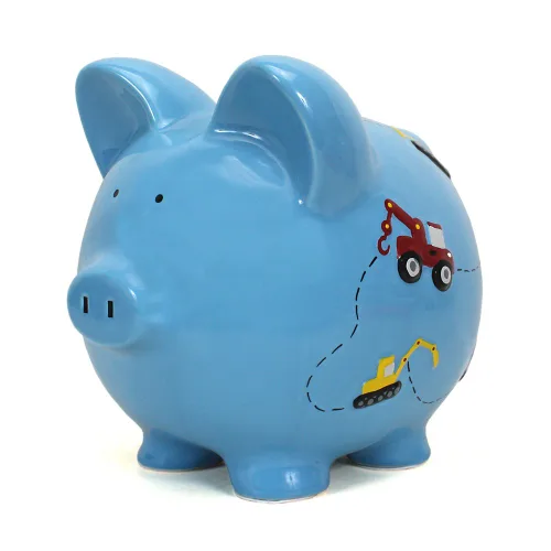 Miniatura 2 de Child to Cherish Cerdito de cerámica, diseño de globo aerostático