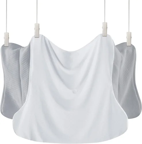 Miniatura 12 de Almohada cervical para aliviar el dolor de cuello, almohada ergonómica refrescante de espuma viscoelástica con funda de almohada de seda de hielo
