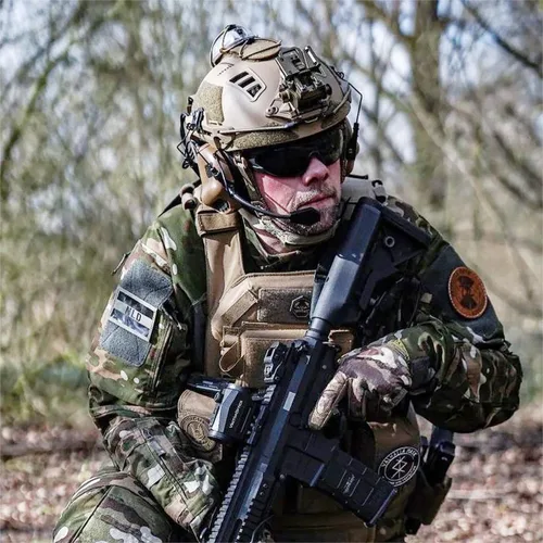 Miniatura 6 de Gafas de visión nocturna NVG montaje para casco de metal L4G24 PVS15/18 Negro