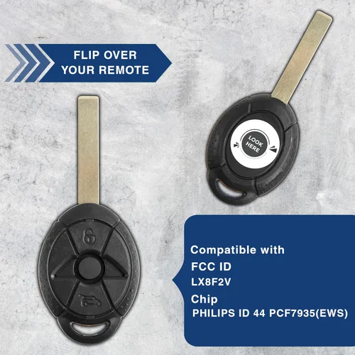 Miniatura 5 de Control remoto de llavero para BMW Mini Cooper (LX8F2V)