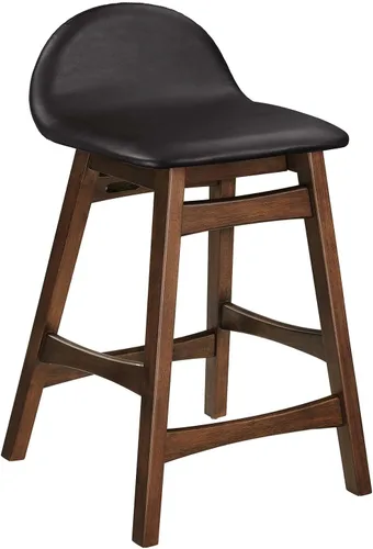 Modway EEI-6556-BRN Juno - Taburete de madera (2 unidades), color marrón