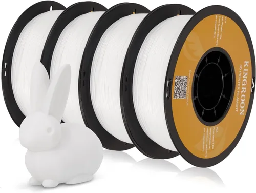 Miniatura 31 de Filamento para impresora 3D Kingroon PLA, 10 carretes, precisión dimensional +/- 0.02 mm, carrete de 10 kg (22 libras), 1.75 mm, negro