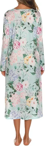 Miniatura 5 de YOZLY Camisones para mujer de algodón suave de manga larga con bolsillos