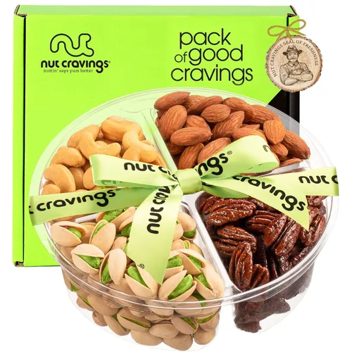 Miniatura 26 de Canastas para regalo de Pascua para adultos y niños, huevo lleno de dulces y conejito Plato con nueces gourmet (surtido de 7) Arreglo con golosinas