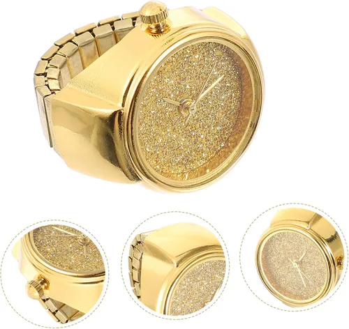Miniatura 2 de DECHOUS 3 piezas de anillo de reloj de dedo anillo para mujeres mujeres regalos anillos para mujeres relojes para hombre anillo de reloj hombre