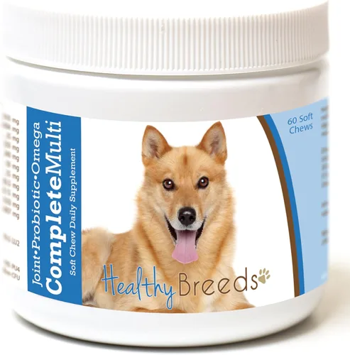 Miniatura 271 de Healthy Breeds Pug todo en uno multivitamínico suave masticable 60