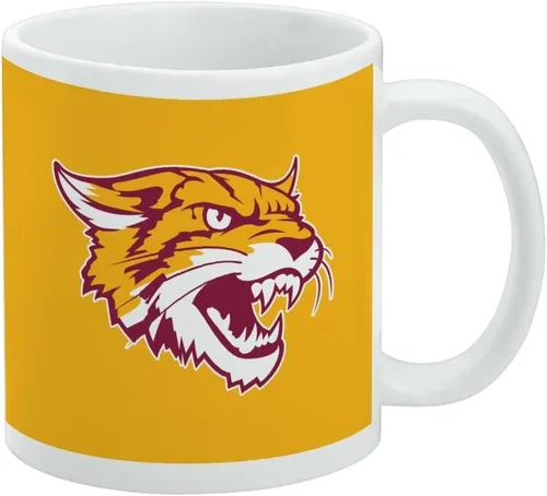 Miniatura 309 de GRAPHICS & MORE Taza de café de cerámica con logotipo secundario de la Universidad Bob Jones, tazas de regalo novedosas para café, té y bebidas Logo