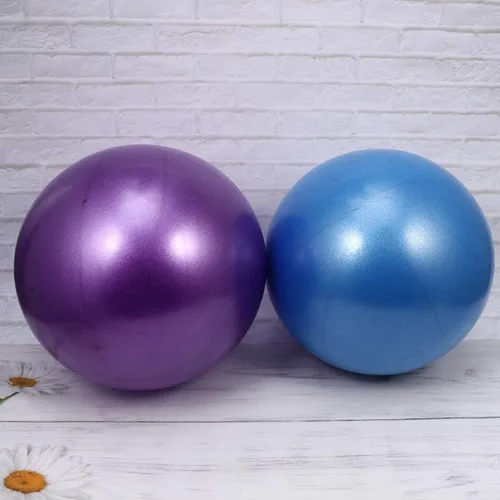 Miniatura 5 de BESPORTBLE Pelota de ejercicio de yoga, pelota de ejercicio inflable antideslizante, pelota antiestallido para gimnasio en casa, equilibrio, Rojo