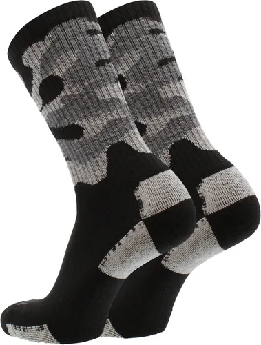 Miniatura 26 de TCK Calcetines de lana merino para hombres y mujeres para senderismo, caza, ciclismo de montaña, longitud de la tripulación para botas