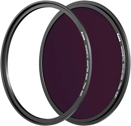Kase Wolverine ND64 - Filtro magnético de densidad neutra de 2.638 in (6 paradas) con anillo adaptador de lente de 2.638 in para lente de cámara,