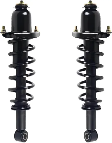 Miniatura 7 de Detroit Axle - 4 piezas de soportes para Toyota 2004 2005 2006 2007 2008 2009 Prius, soportes delanteros y traseros con resortes helicoidales