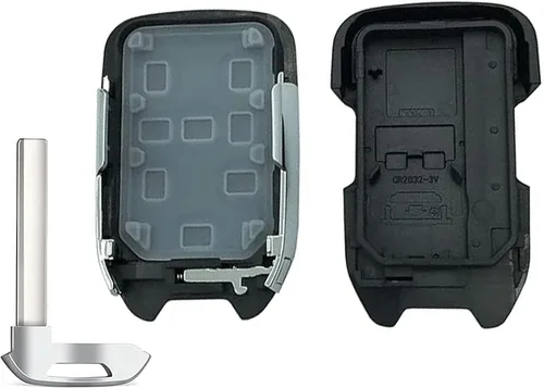Miniatura 3 de Funda de repuesto para llavero de 5 botones para GMC Sierra 2019-2024, Chevy Silverado, GMC Acadia Pickup Trucks (plástico ABS + aleación de zinc)