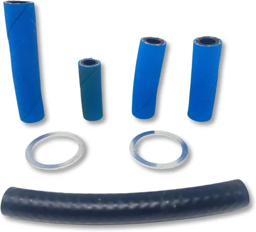 Miniatura 4 de Kit de mangueras de elevador de bomba de filtro de combustible, arandelas compatibles con Ford F250 F350 Superduty 7.3L diésel Powerstroke 1994-1997