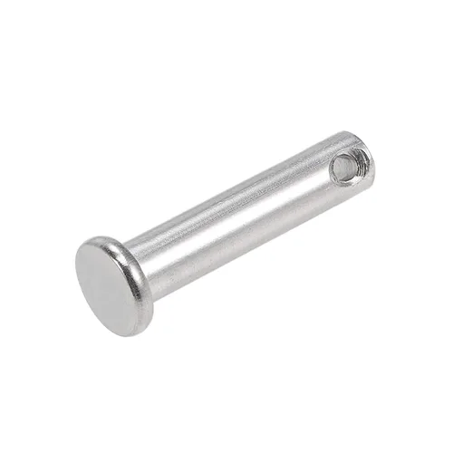 Miniatura 24 de METALLIXITY Pasadores de horquilla (0.236 x 0.787 pulgadas), 1 unidad, cabeza plana de un solo agujero, pasador de sujeción de acero inoxidable 304
