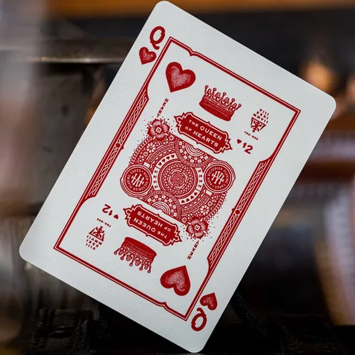 Miniatura 4 de High Victorian - Baraja de cartas rojas