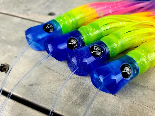 Miniatura 5 de Lobo Lures #207 Skipjack híbrido UV Big Game Trolling Lure - Señuelo para margaritas (8.0 in)