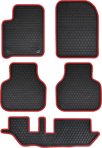 Miniatura 7 de Alfombrillas de coche personalizadas para Dodge Journey 2012, 2013, 2014, 2015, 2016, 2017, 2018, 2019, 2020, inodoro, lavable, resistente