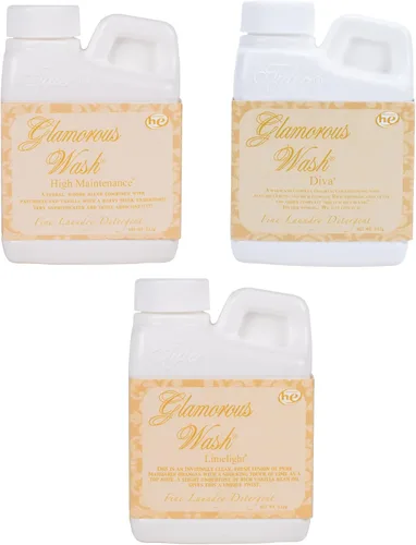 Miniatura 10 de Elanze Designs Tyler Candle Glamorous Wash y lujoso detergente líquido fino de 4 onzas, surtido de 3 aromas, alto mantenimiento, Diva, Kathina