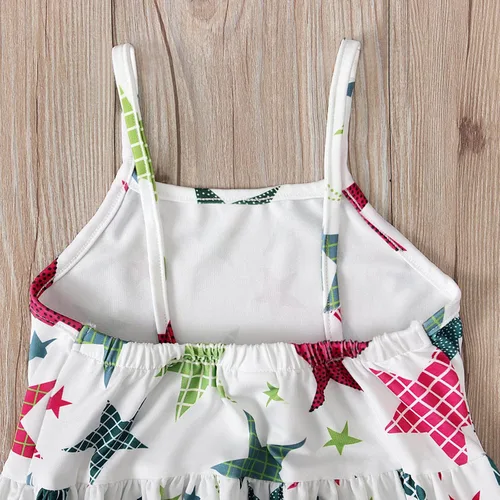 Miniatura 5 de Mono de una pieza para bebés y niñas con tirantes y bolsillos, ropa de vestir